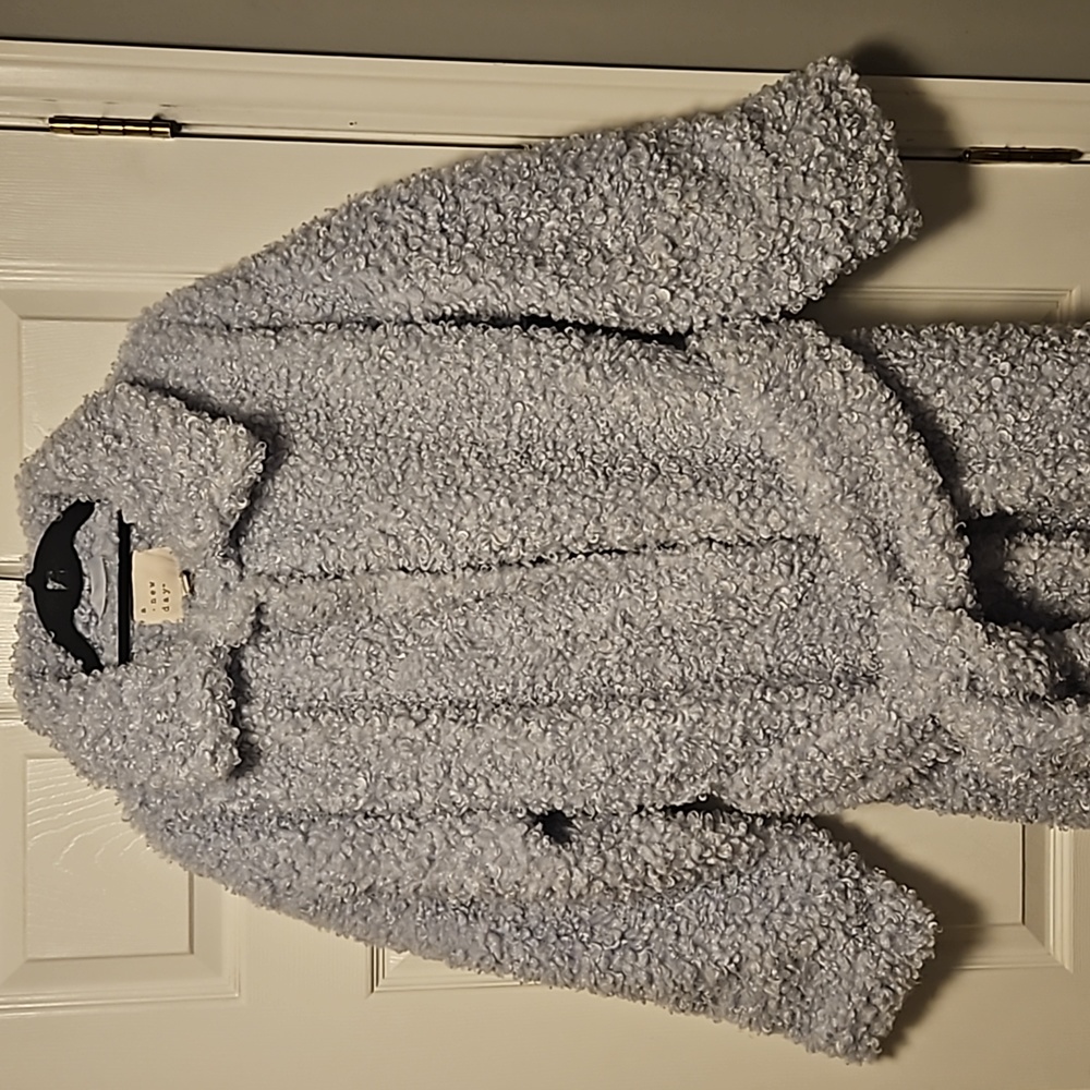 A New Day Oversized Belted Teddy Coat